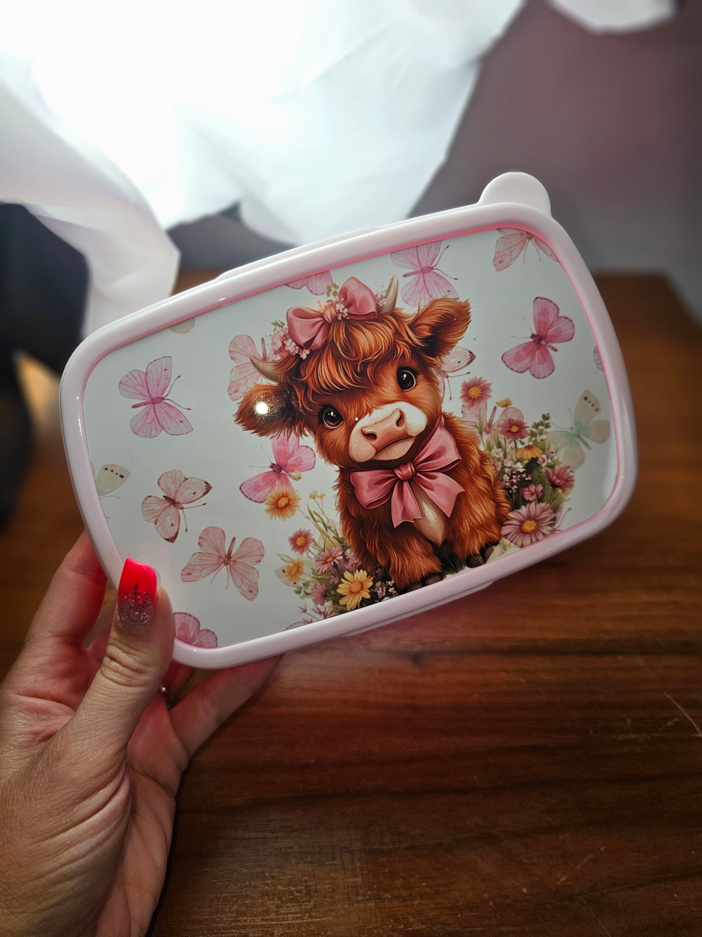 Pink Lunch Boxes