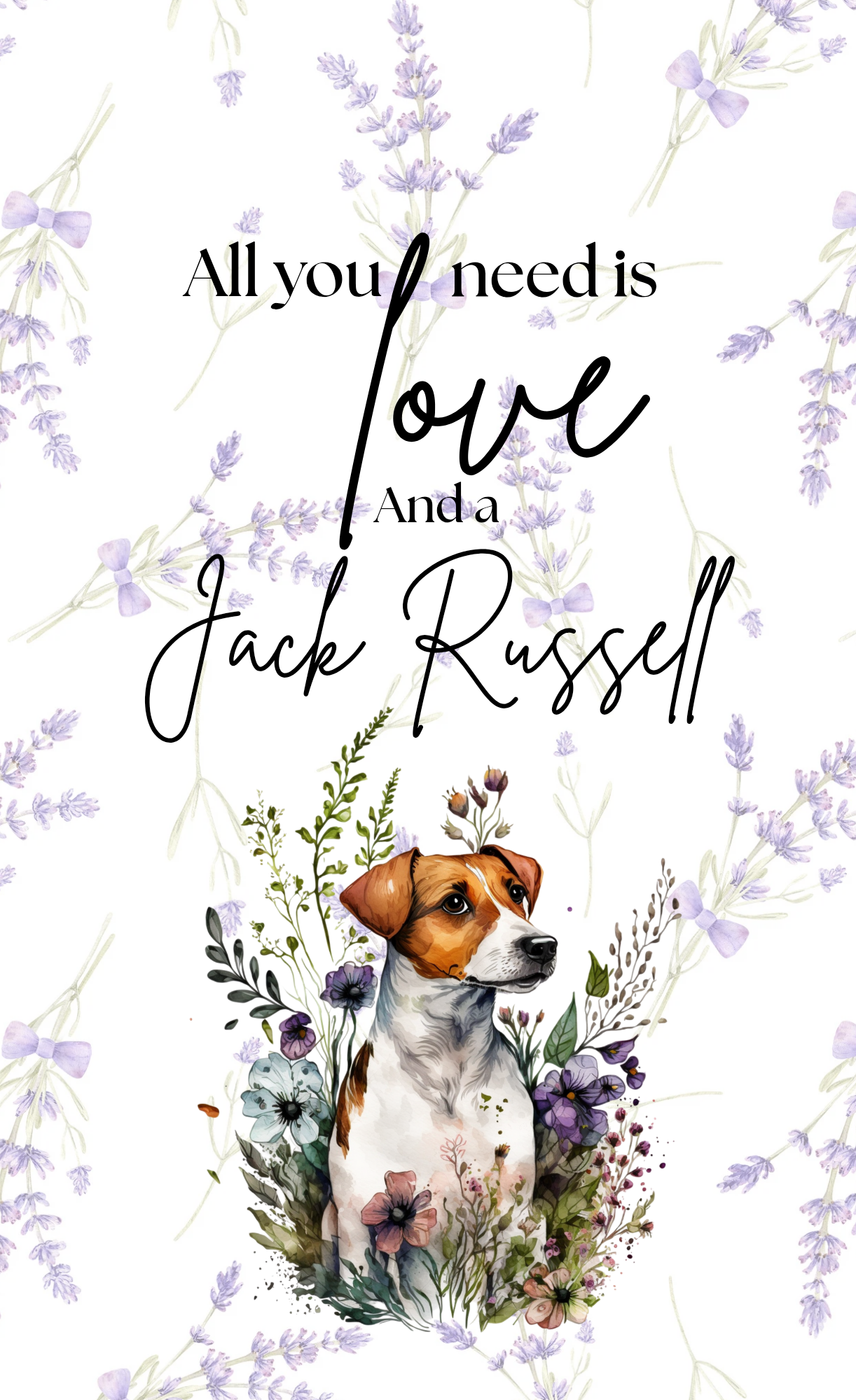 A5 Notebook Jack Russell