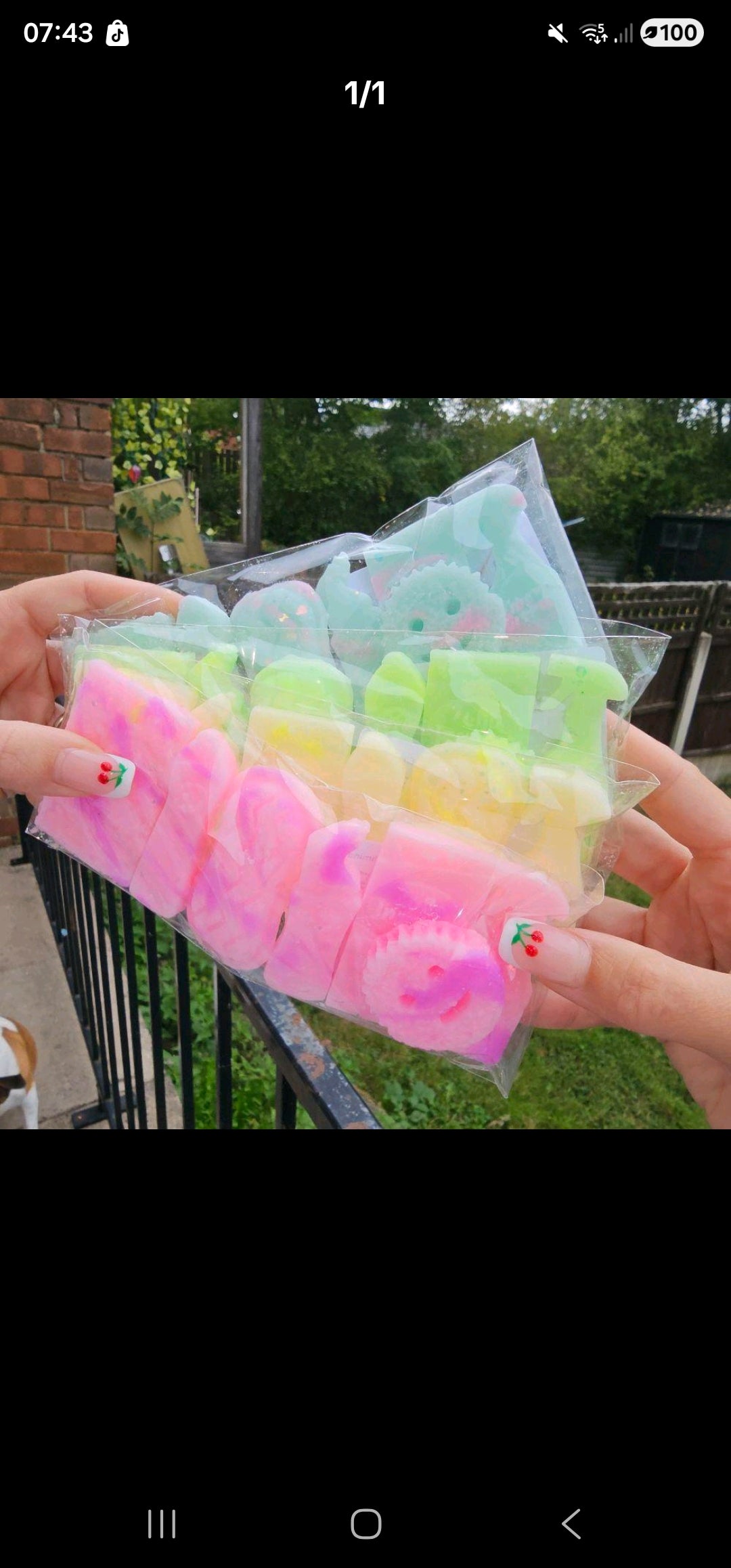 Laundry Wax Melts Pack Of 7 Shapes