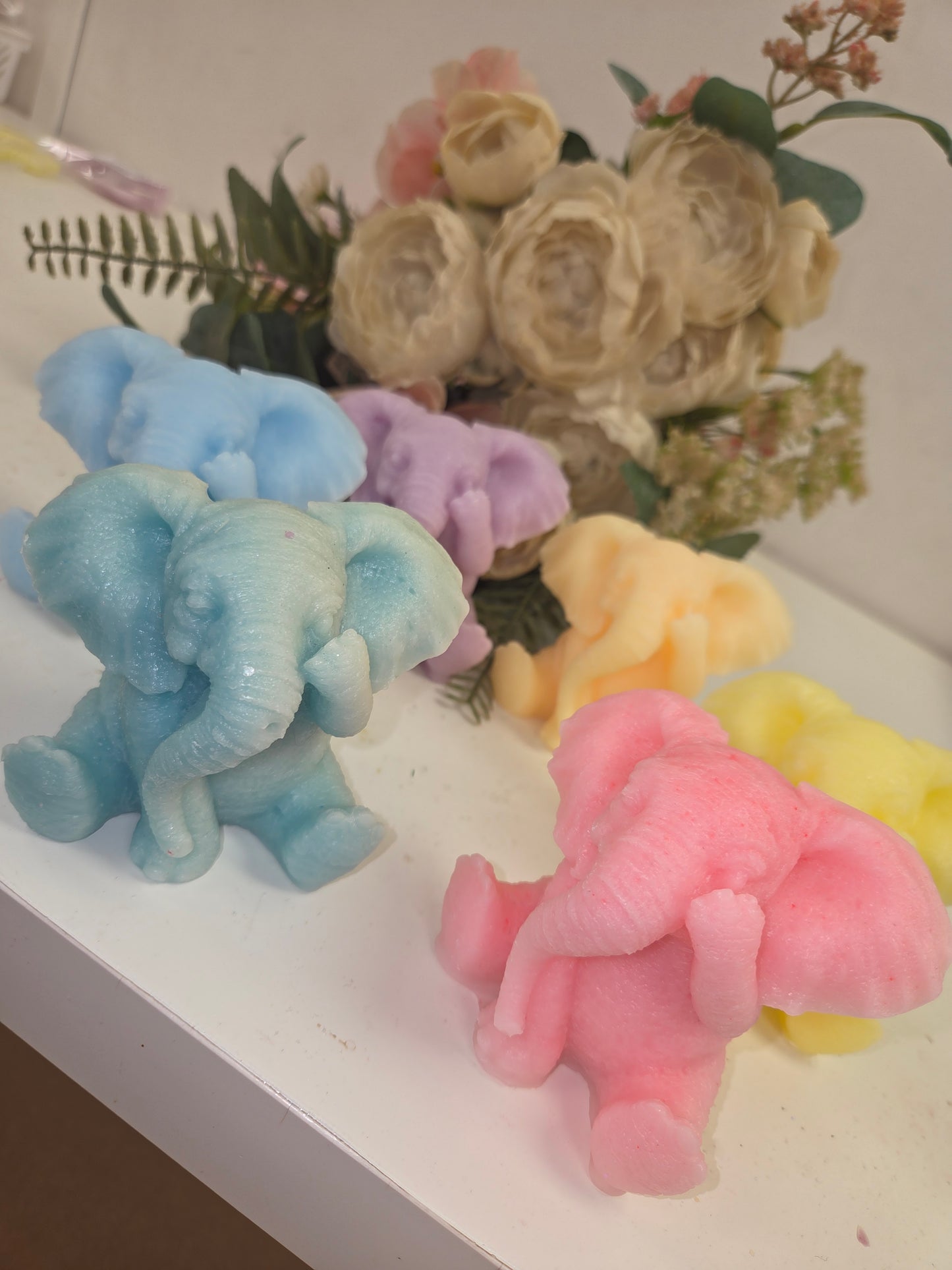 Elephant Wax Melt Shape