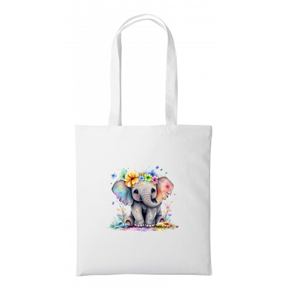 Elephant Tote Bag 38 x 42cm