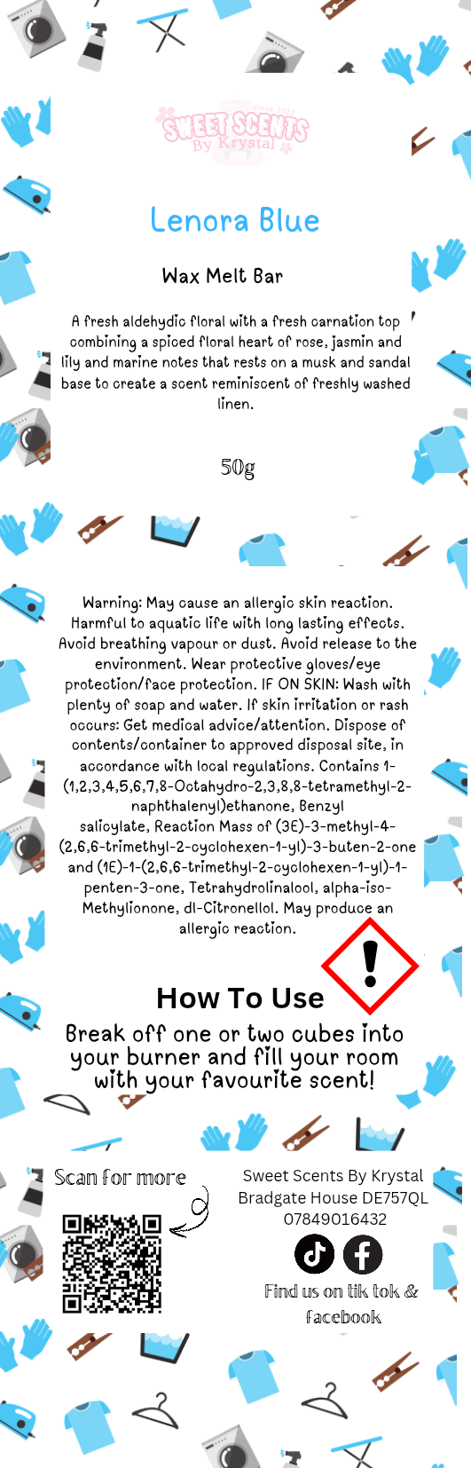 Blue lenora 50g Snap Bar