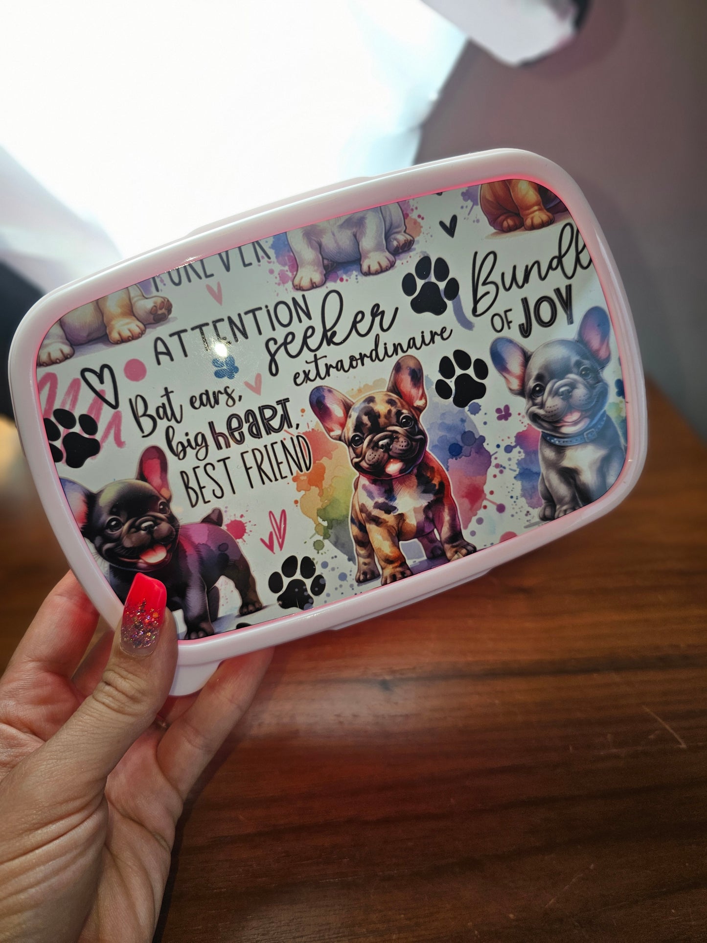 Pink Lunch Boxes