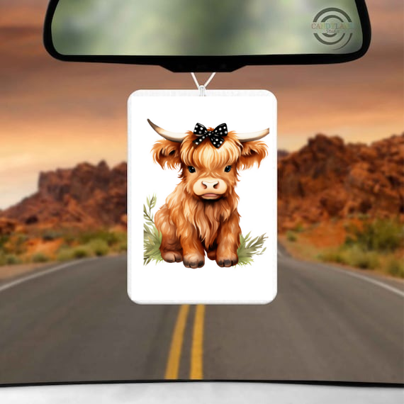 Enchanted wildflowers Car Air Freshener Pad Choose Your Design