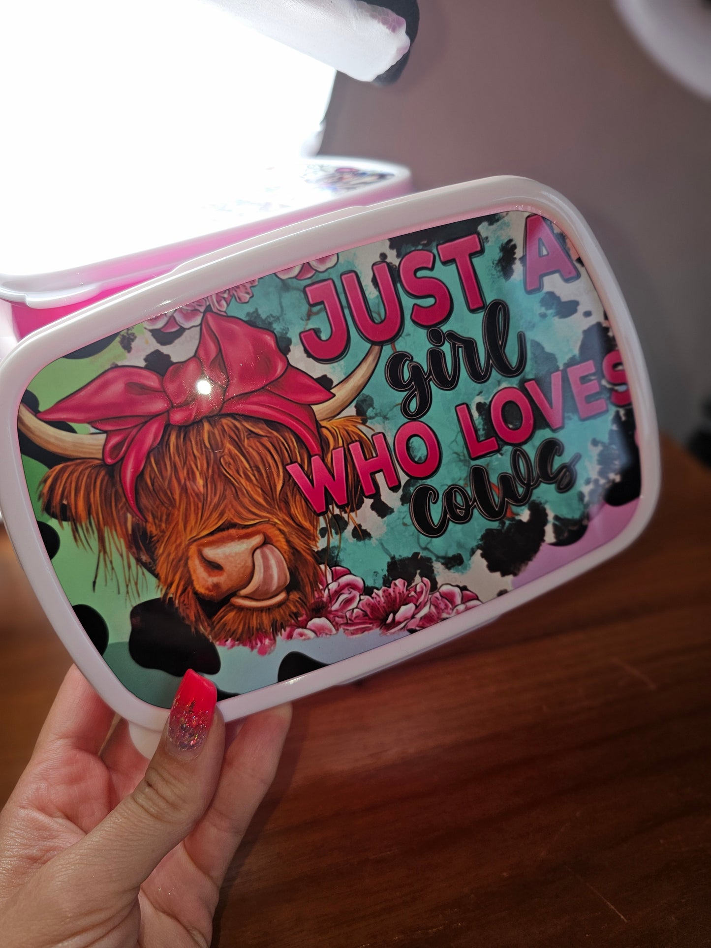 Pink Lunch Boxes