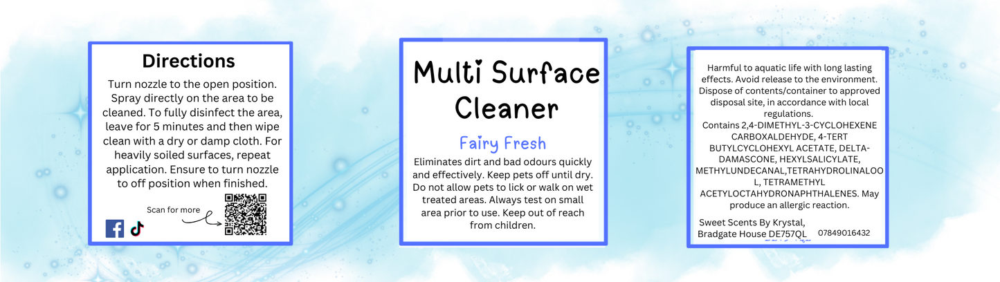500ml Multi Surface Cleaner