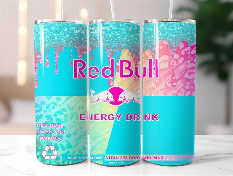Red Bull Various Designs Stainless Steel 20oz Tumbler