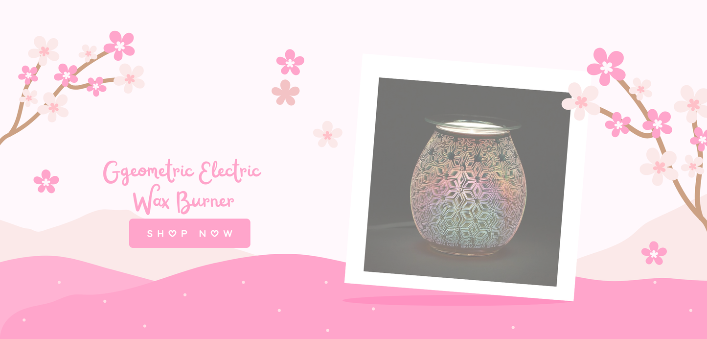 Geometric Electric Wax Burner