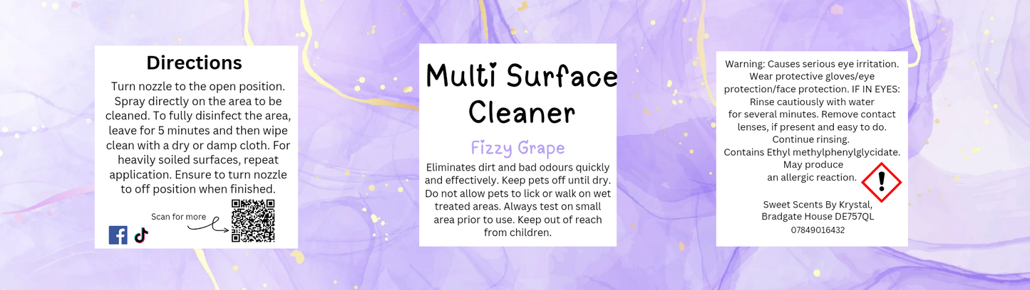 500ml Multi Surface Cleaner