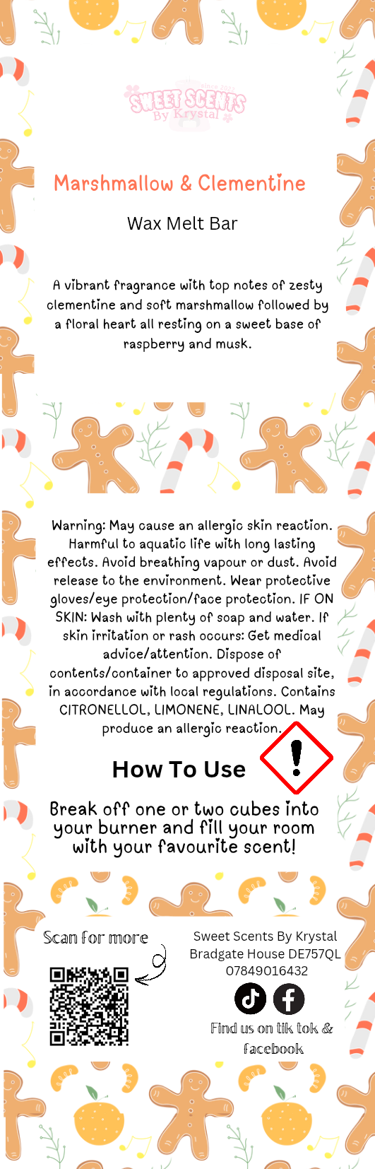 Christmas Snap Bars 50g