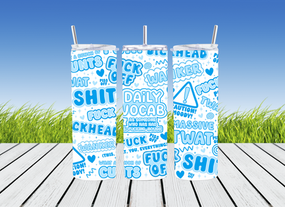 20oz Sweary Stainless Steel Tumblers