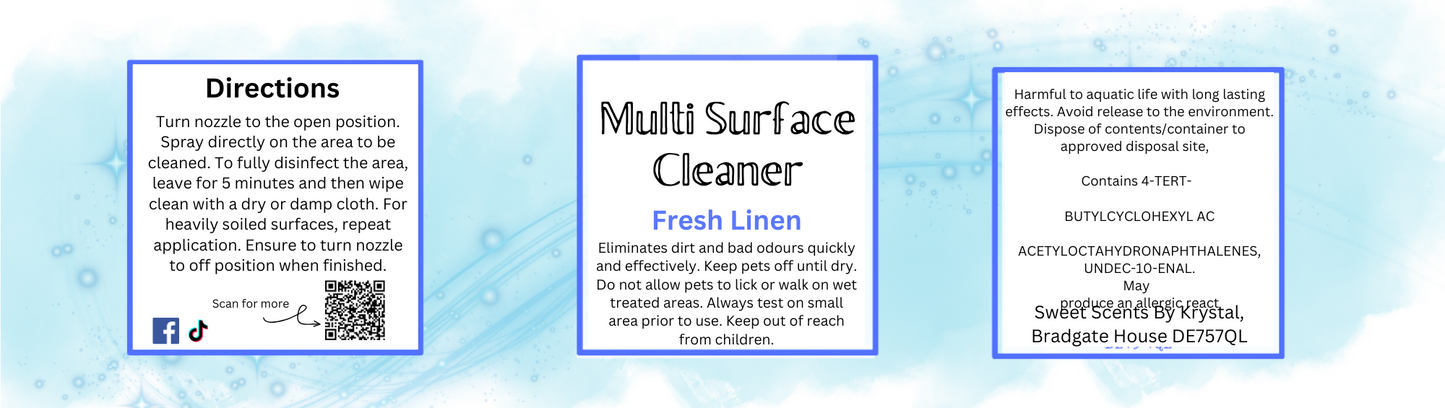 500ml Multi Surface Cleaner