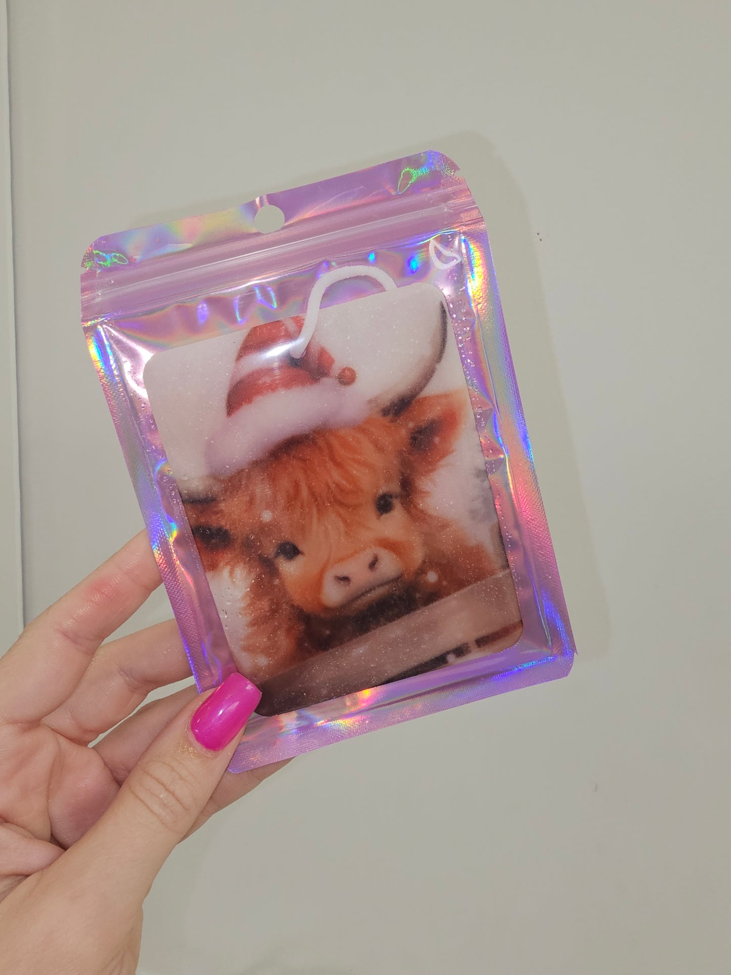 Christmas Car Air Freshener Santa's Cocktail Scent