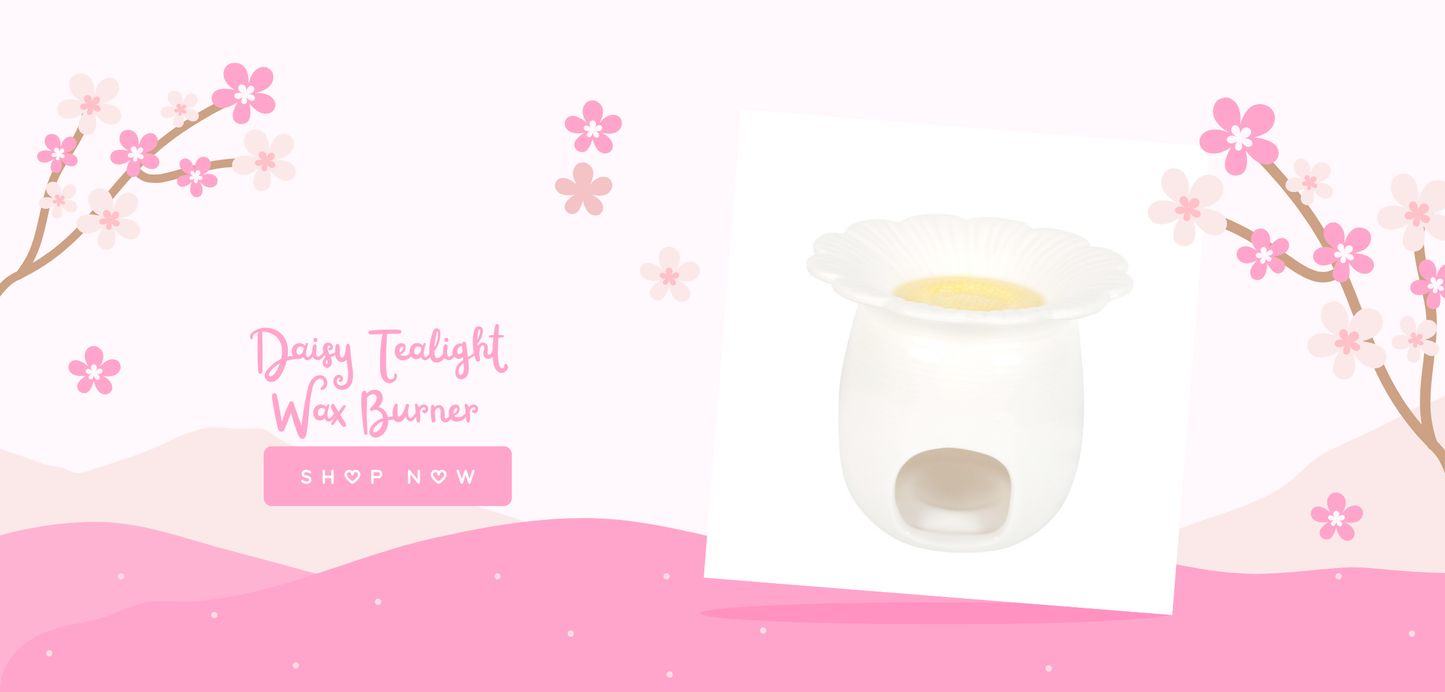 Daisy Tealight Wax Burner