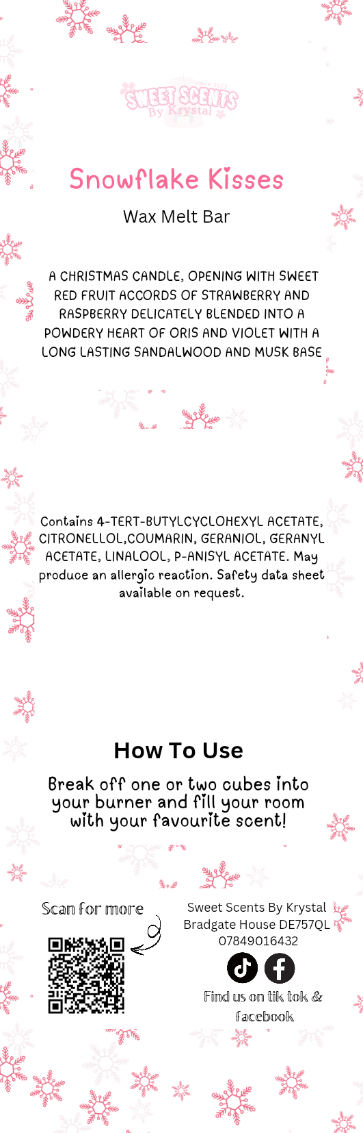 Christmas Snap Bars 50g