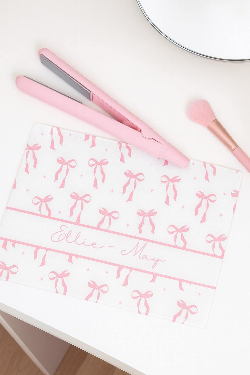 Hair Straighteners Rest glass board