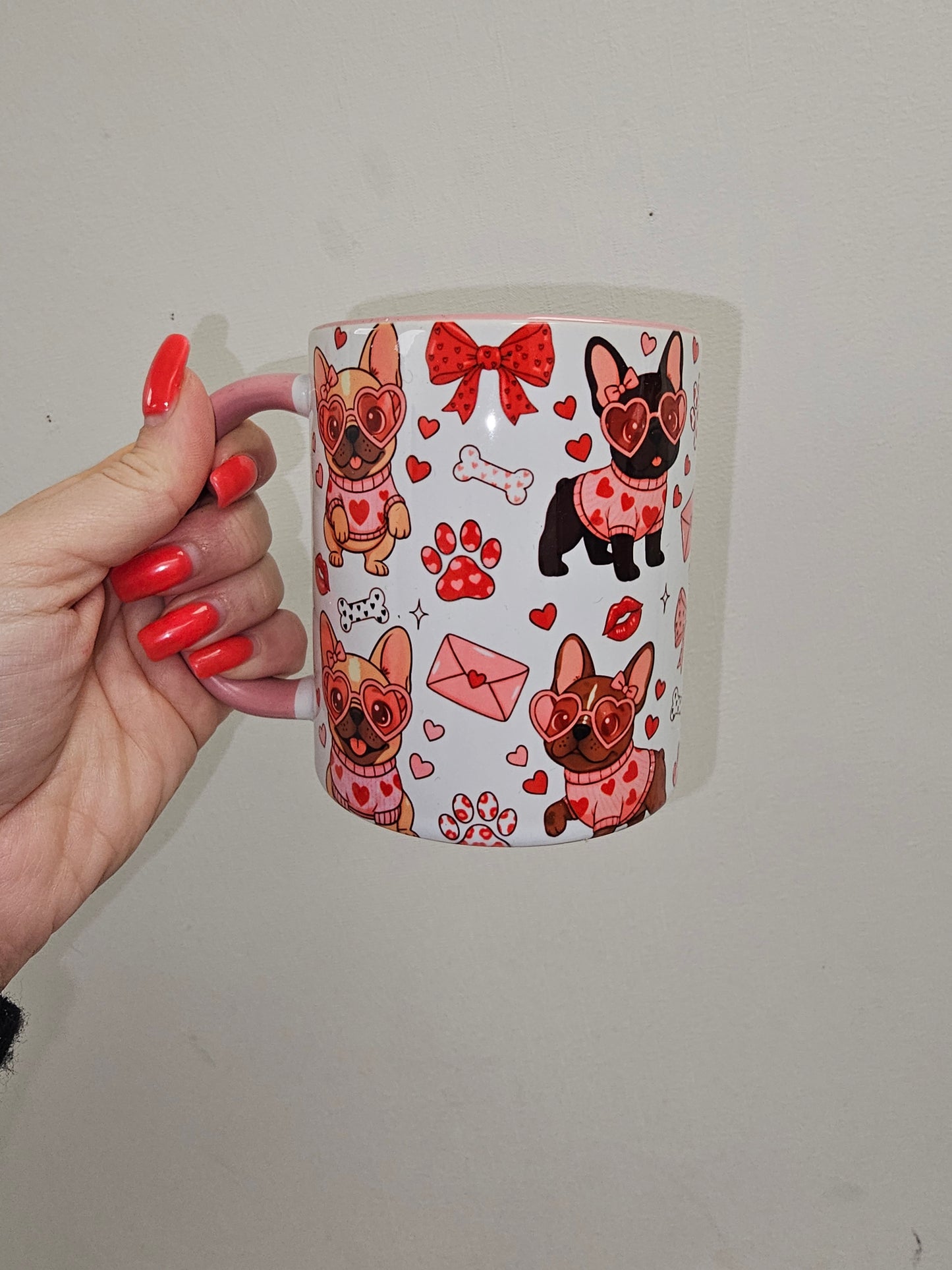 Valentines Frenchie Mug