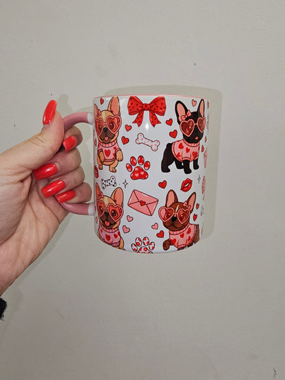 Valentines Frenchie Mug
