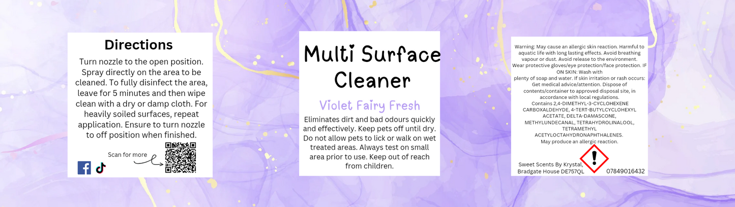 500ml Multi Surface Cleaner