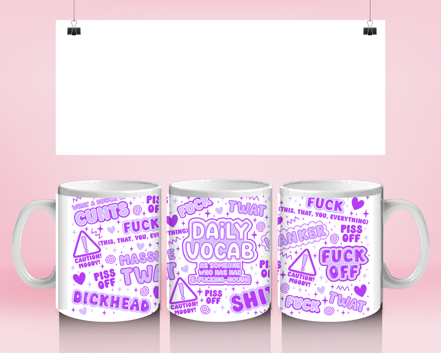 11oz Sweary Mugs