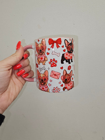 Valentines Frenchie Mug