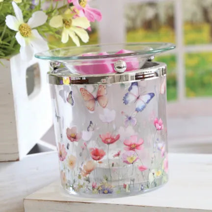 Butterfly tealight wax burner