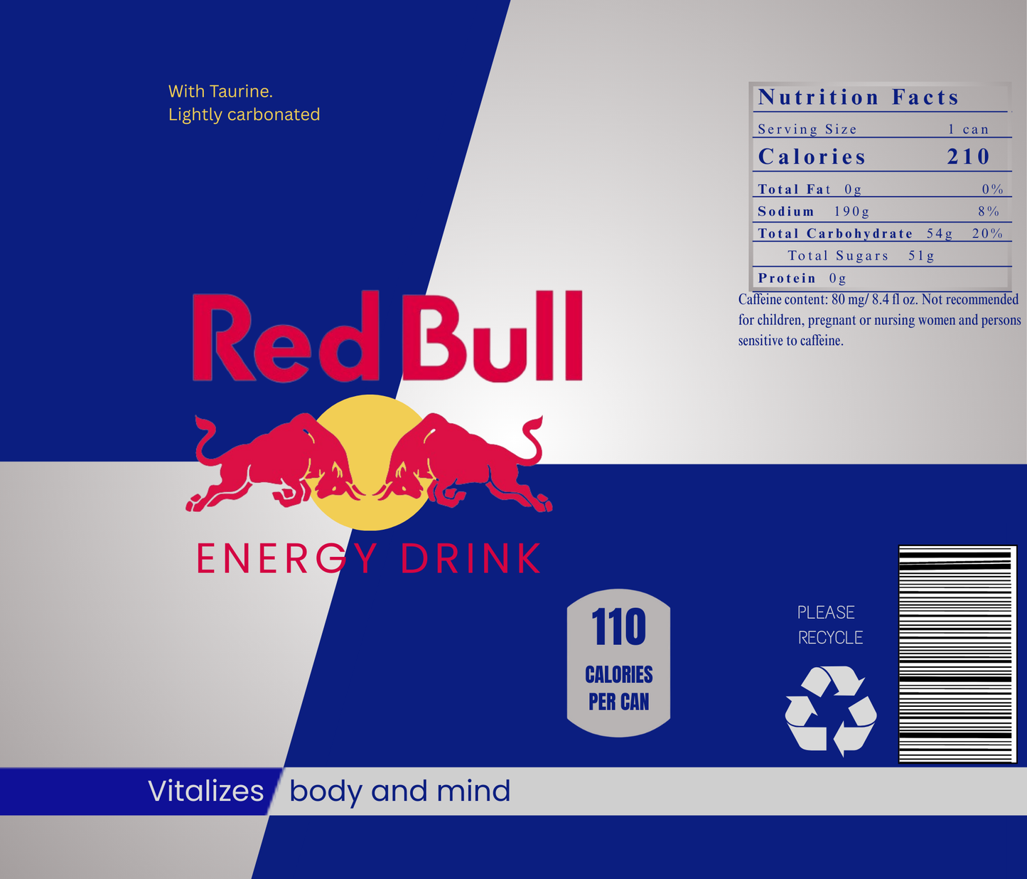 Red Bull Various Designs Stainless Steel 20oz Tumbler