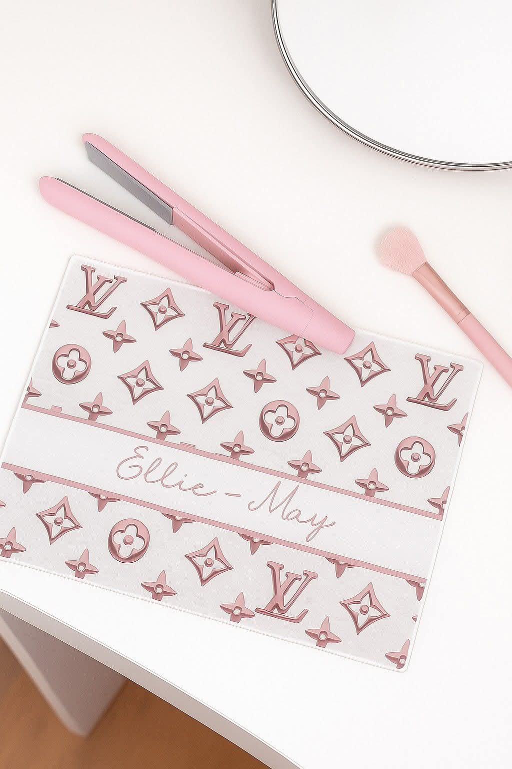 Hair Straighteners Rest glass board