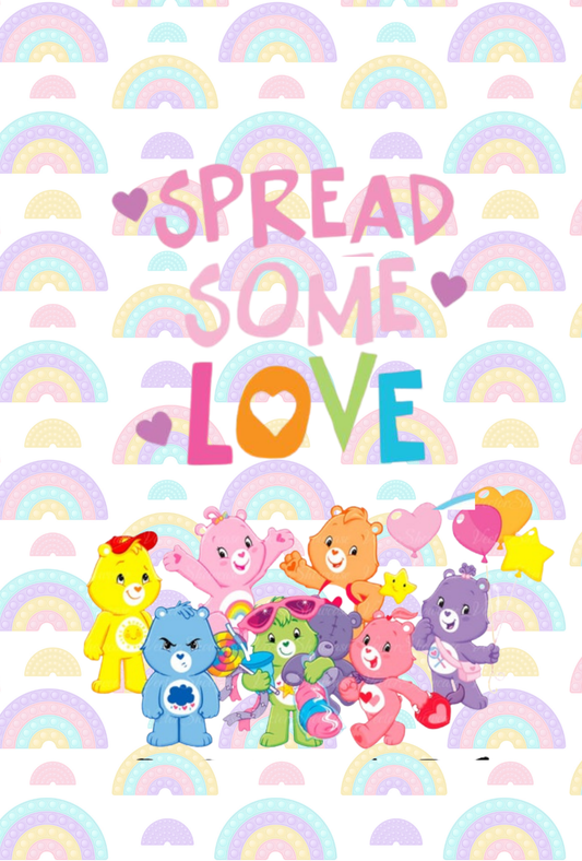 A5 Notebook Care Bear