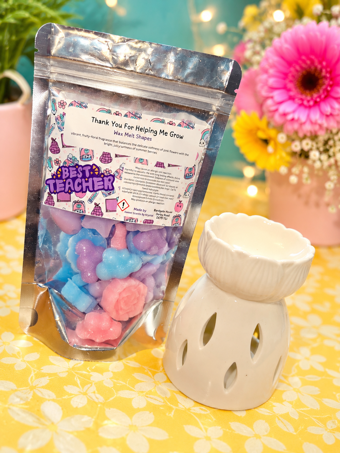 Teacher Gift Set Wax Melts & Burner
