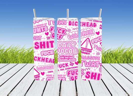 20oz Sweary Stainless Steel Tumblers