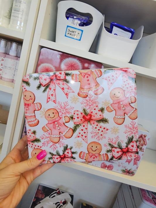 Large Christmas Storage Tin