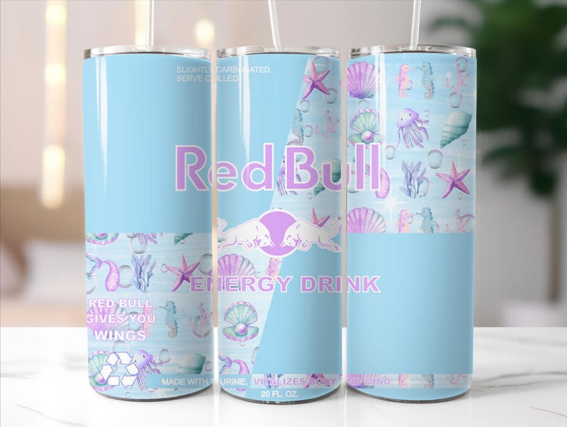 Red Bull Various Designs Stainless Steel 20oz Tumbler